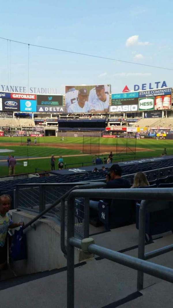 Yankee Stadium, section: 118, row: 6, seat: 1