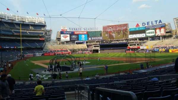 Yankee Stadium, section: 119, row: 11, seat: 1