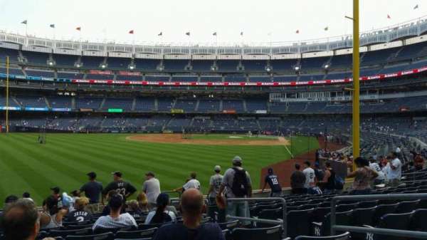 Yankee Stadium, section: 133, row: 12, seat: 5
