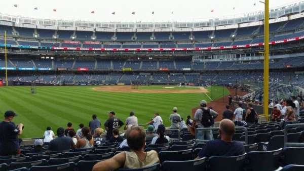 Yankee Stadium, section: 133, row: 12, seat: 7