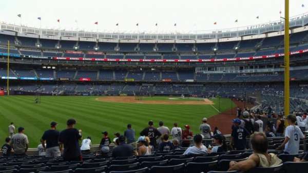 Yankee Stadium, section: 133, row: 12, seat: 10