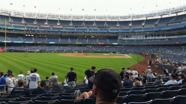 Yankee Stadium, section: 133, row: 12, seat: 15