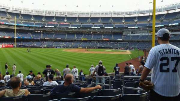 Yankee Stadium, section: 133, row: 13, seat: 4