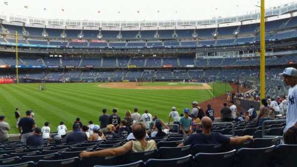 Yankee Stadium, section: 133, row: 13, seat: 7