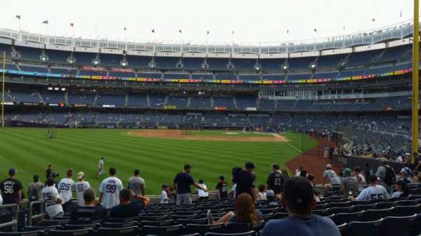 Yankee Stadium, section: 133, row: 13, seat: 16