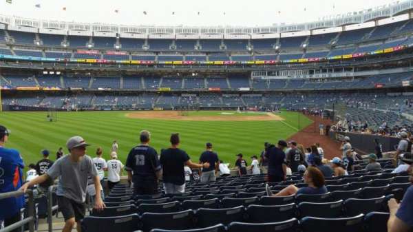 Yankee Stadium, section: 133, row: 13, seat: 18