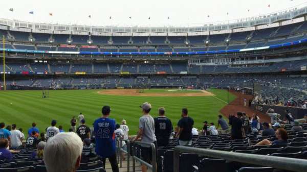Yankee Stadium, section: 134, row: 14, seat: 1