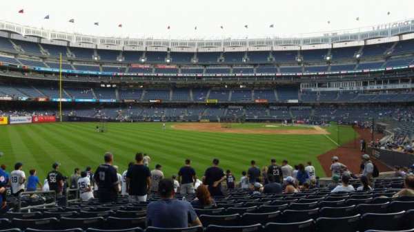 Yankee Stadium, section: 133, row: 15, seat: 15