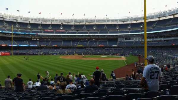 Yankee Stadium, section: 133, row: 15, seat: 7