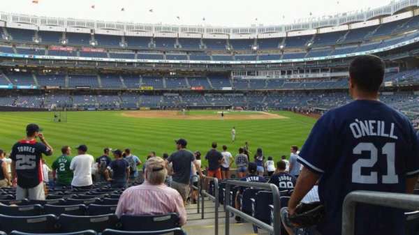 Yankee Stadium, section: 135, row: 14, seat: 1