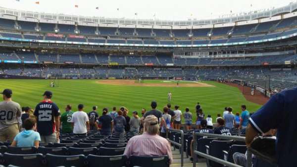 Yankee Stadium, section: 135, row: 14, seat: 2