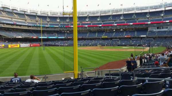 Yankee Stadium, section: 132, row: 10, seat: 6