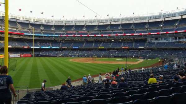 Yankee Stadium, section: 131, row: 19, seat: 21