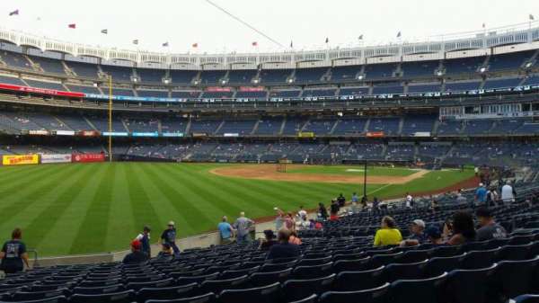 Yankee Stadium, section: 131, row: 19, seat: 18