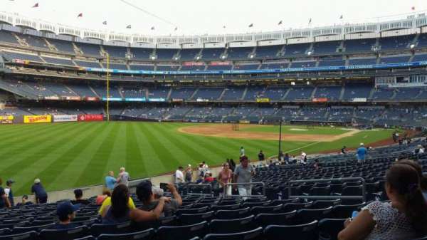 Yankee Stadium, section: 131, row: 19, seat: 9