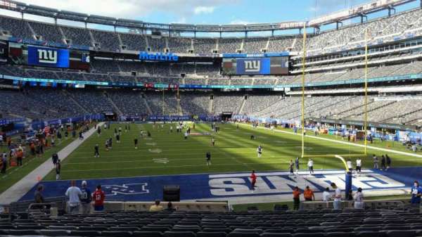 MetLife Stadium, section: 128, row: 21, seat: 18