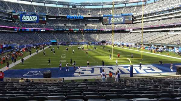 MetLife Stadium, section: 128, row: 21, seat: 7