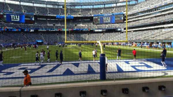 MetLife Stadium, section: 126, row: 4, seat: 18