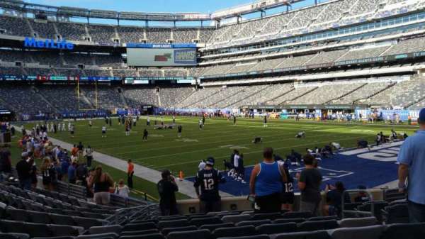 MetLife Stadium, section: 131, row: 12, seat: 6