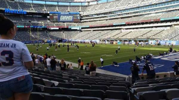 MetLife Stadium, section: 131, row: 12, seat: 14