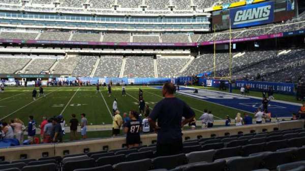 MetLife Stadium, section: 135, row: 8, seat: 14