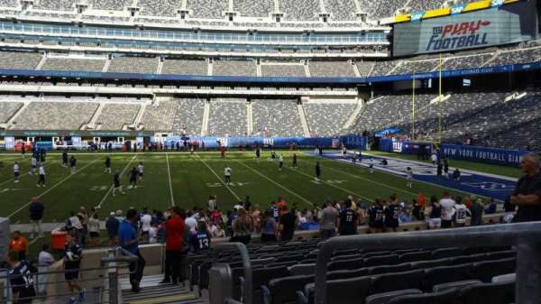 MetLife Stadium, section: 137, row: 15, seat: 1