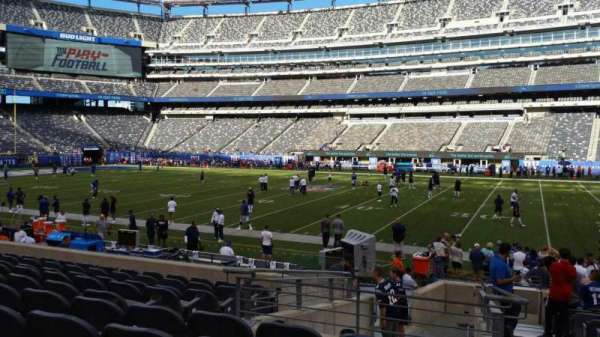 MetLife Stadium, section: 137, row: 15, seat: 1