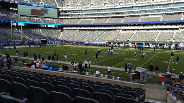 MetLife Stadium, section: 137, row: 15, seat: 6