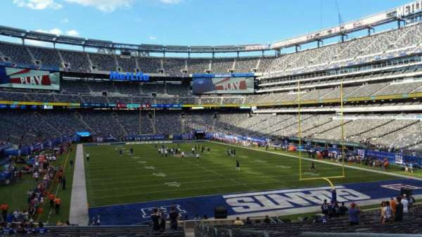MetLife Stadium, section: 129, row: 31, seat: 1