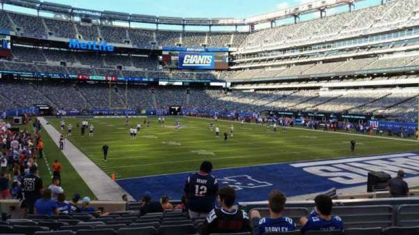 MetLife Stadium, section: 129, row: 15, seat: 19