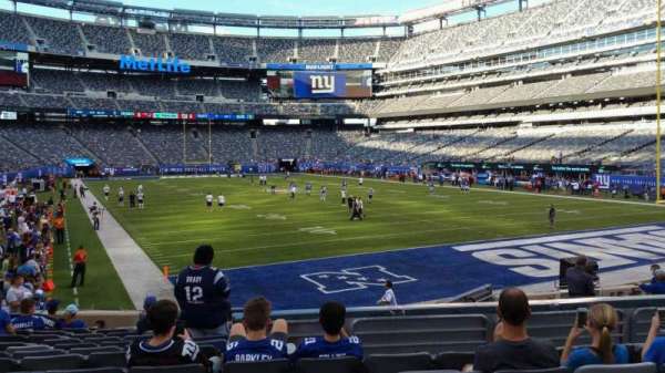 MetLife Stadium, section: 129, row: 15, seat: 16