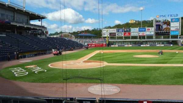 PNC Field, Scranton, section: 18, row: 7, seat: 14