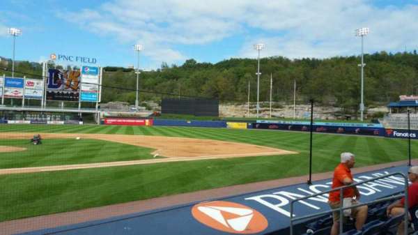 PNC Field, Scranton, section: 18, row: 7, seat: 9