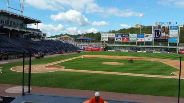 PNC Field, Scranton, section: 17, row: 10, seat: 14