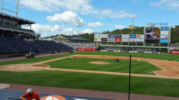 PNC Field, Scranton, section: 17, row: 10, seat: 10