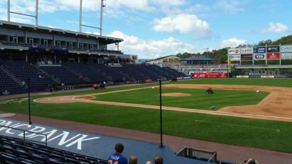 PNC Field, Scranton, section: 16, row: 10, seat: 1