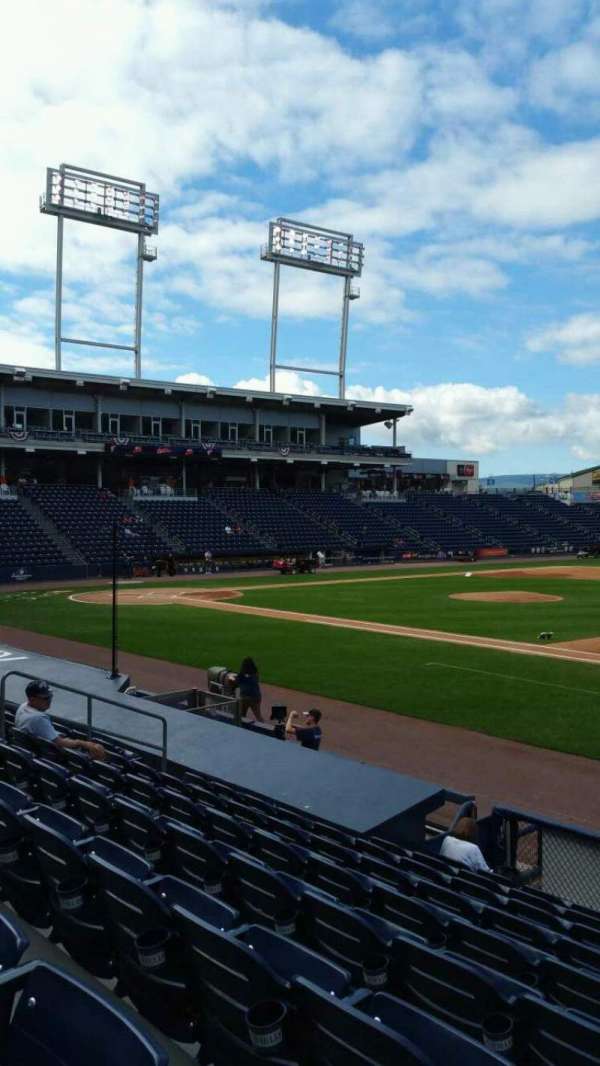 PNC Field, Scranton, section: 15, row: 9, seat: 1