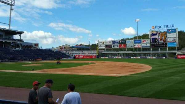 PNC Field, Scranton, section: 14, row: 5, seat: 16