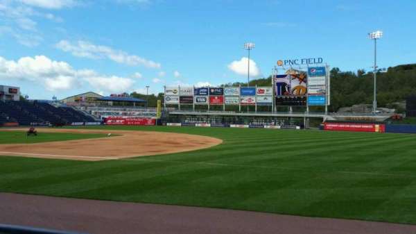PNC Field, Scranton, section: 14, row: 5, seat: 1