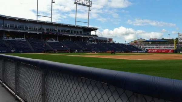 PNC Field, Scranton, section: 14, row: 1, seat: 1