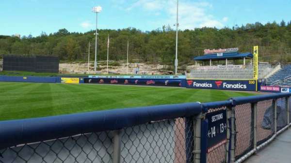 PNC Field, Scranton, section: 14, row: 1, seat: 5
