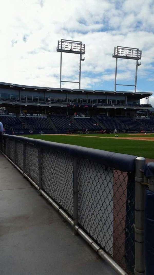 PNC Field, Scranton, section: 13, row: 1, seat: 16