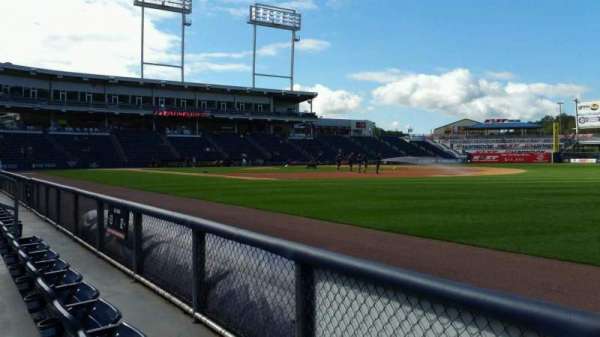 PNC Field, Scranton, section: 12, row: 2, seat: 4