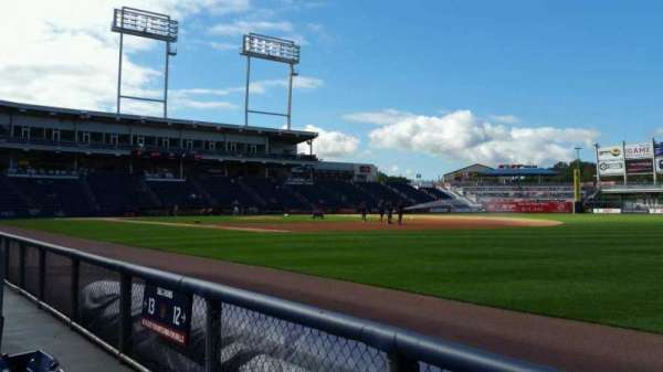 PNC Field, Scranton, section: 12, row: 2, seat: 9