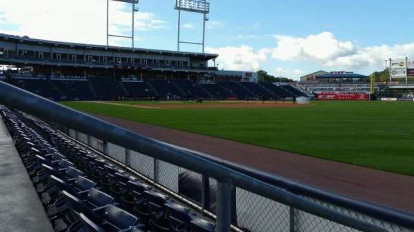PNC Field, Scranton, section: 10, row: 3, seat: 11