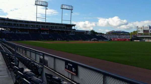 PNC Field, Scranton, section: 10, row: 3, seat: 4