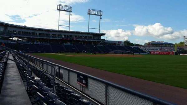 PNC Field, Scranton, section: 10, row: 3, seat: 1