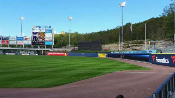 PNC Field, Scranton, section: 10, row: 3, seat: 1