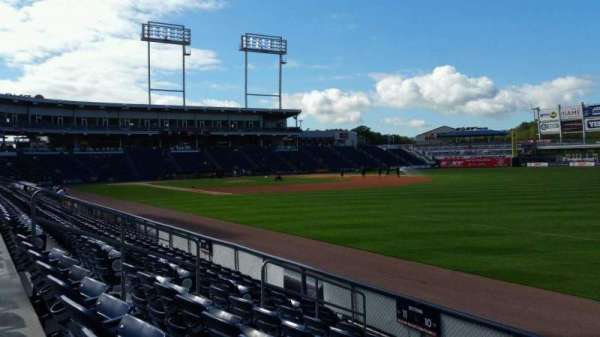 PNC Field, Scranton, section: 10, row: 7, seat: 1