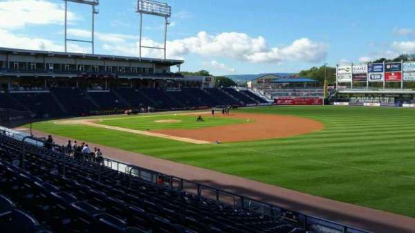 PNC Field, Scranton, section: 12, row: 15, seat: 1